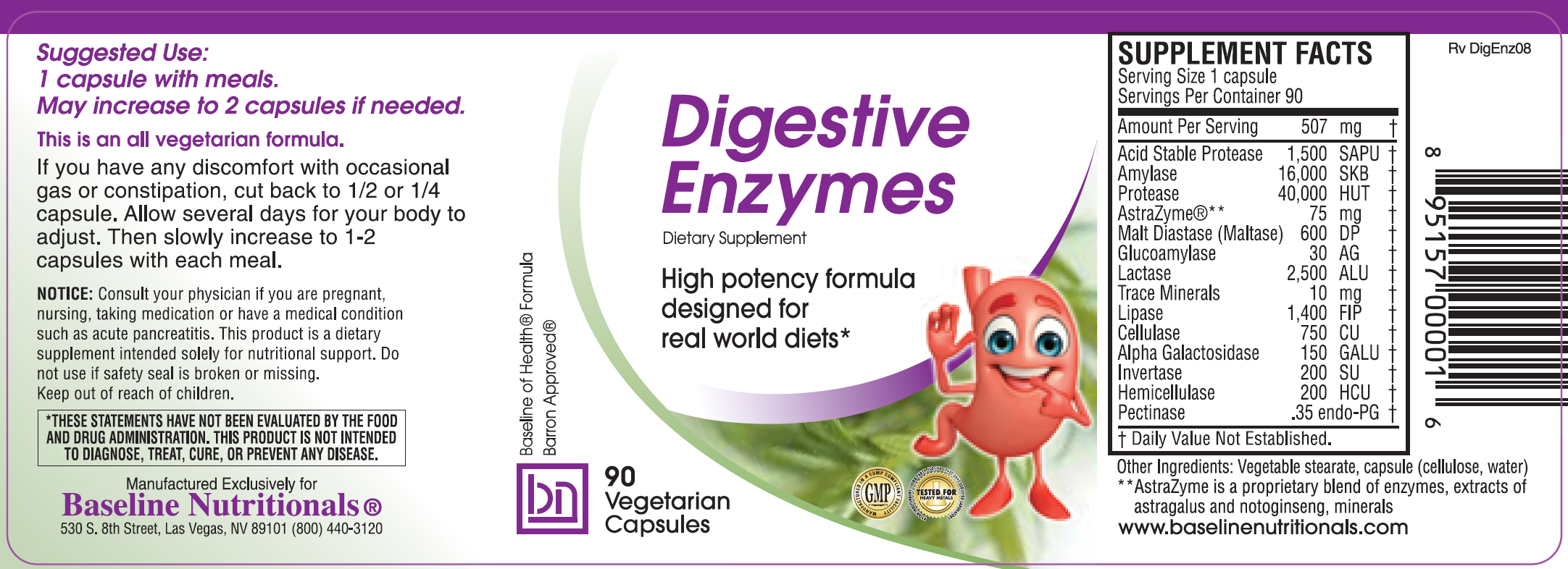 digestive enzymex